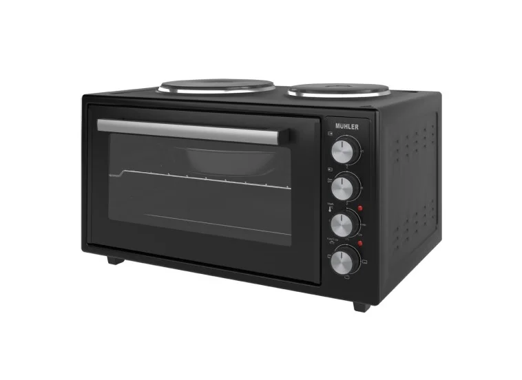 Ηλεκτρικό Φουρνάκι 45lt με 2 Εστίες Μαύρο, MC-4522, Muhler Ηλεκτρικό Φουρνάκι 45lt με 2 Εστίες Μαύρο, MC-4522, Muhler