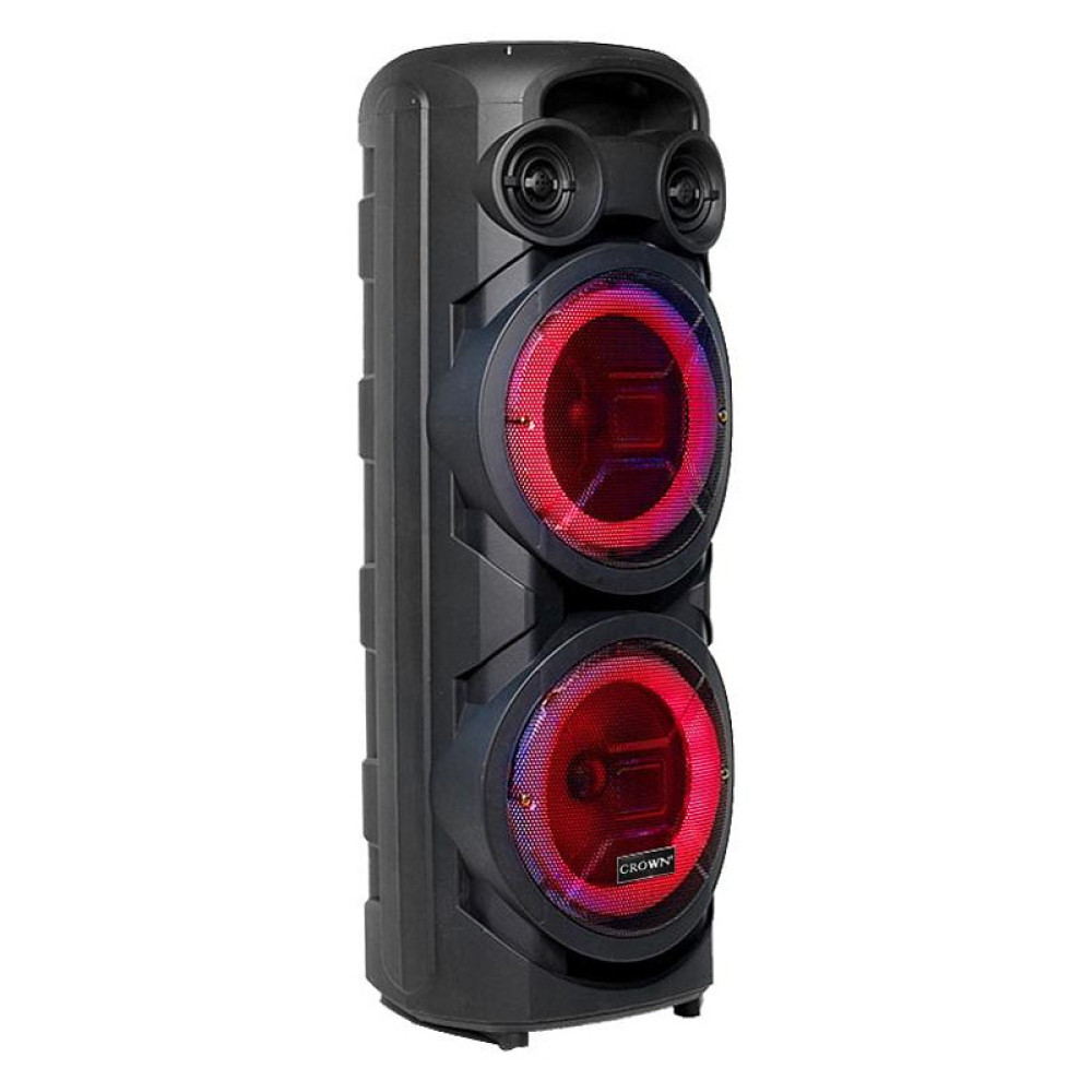 Ηχοσύστημα 2.0 GTB-8240 40W με Digital Media Player και Bluetooth, Μαύρο, Crown Ηχοσύστημα 2.0 GTB-8240 40W με Digital Media Player και Bluetooth, Μαύρο, Crown