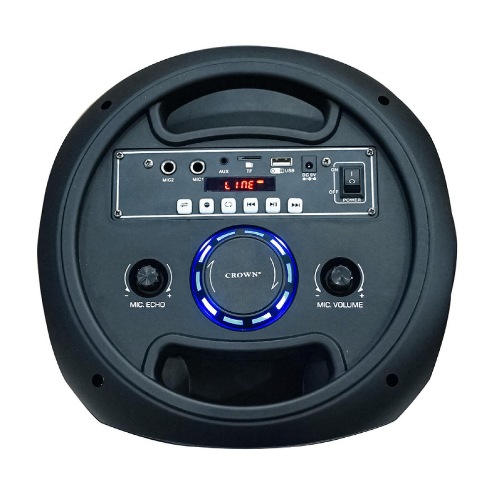 Ηχοσύστημα 2.0 GTB-8240 40W με Digital Media Player και Bluetooth, Μαύρο, Crown 