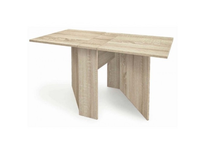 Τραπέζι κουζίνας πτυσσόμενο 24-140/75/70 εκ., Σόνομα, Julia, Genomax Τραπέζι κουζίνας πτυσσόμενο 24-140/75/70 εκ., Σόνομα, Julia, Genomax