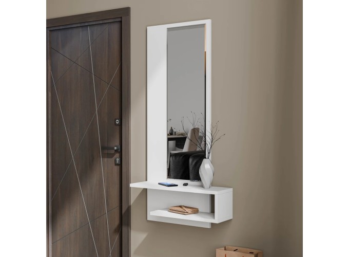 Καθρέφτης με ράφι Line 6001, 45x15x120 εκ. ,All4home