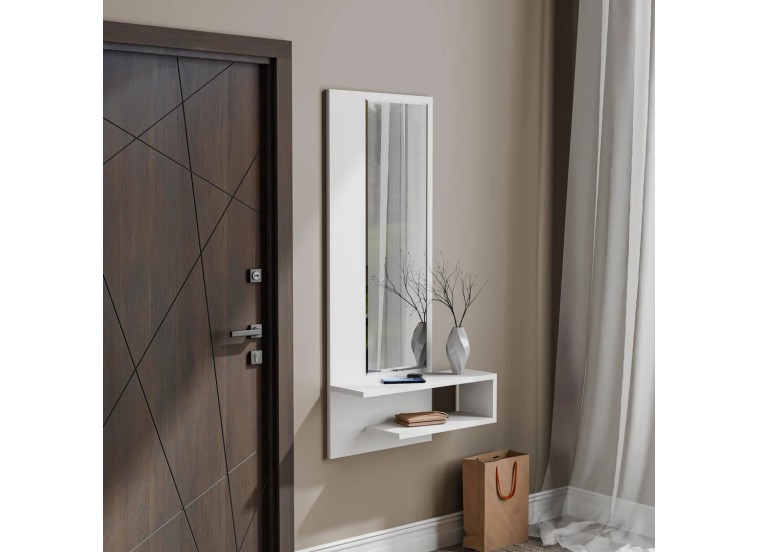 Καθρέφτης με ράφι Line 6001, 45x15x120 εκ. ,All4home