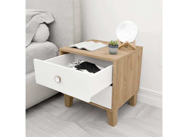 Κομοδίνο, 3690 Lisa , 52x45x50,1εκ., All4home