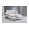 Κρεβάτι υφασμάτινο Lamore με αποθηκευτικό χώρο, 90x200 εκ., All4home