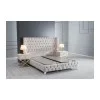 Κρεβάτι υφασμάτινο Lamore με αποθηκευτικό χώρο, 90x200 εκ., All4home