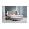 Κρεβάτι υφασμάτινο Lusso με αποθηκευτικό χώρο, 120x200 εκ., All4home