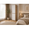Ντουλάπα μονόφυλλη, 45/52/200 εκ., Modul 934, Genomax
