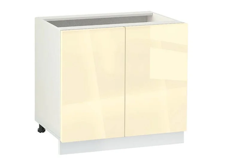 Ντουλάπι Κουζίνας επιδαπέδιο 100εκ., No 1002 Ivory, κωδ. 1219922622, Genomax