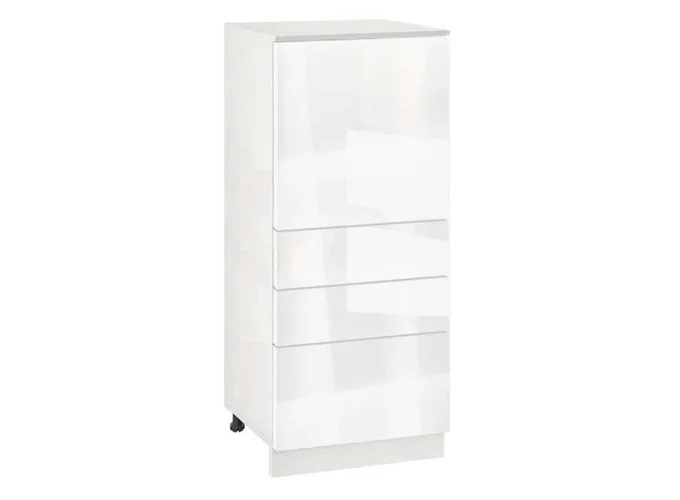 Ντουλάπι Κουζίνας επιδαπέδιο 60εκ., Νο 600K Alba Gloss, κωδ.1219922648 , Genomax