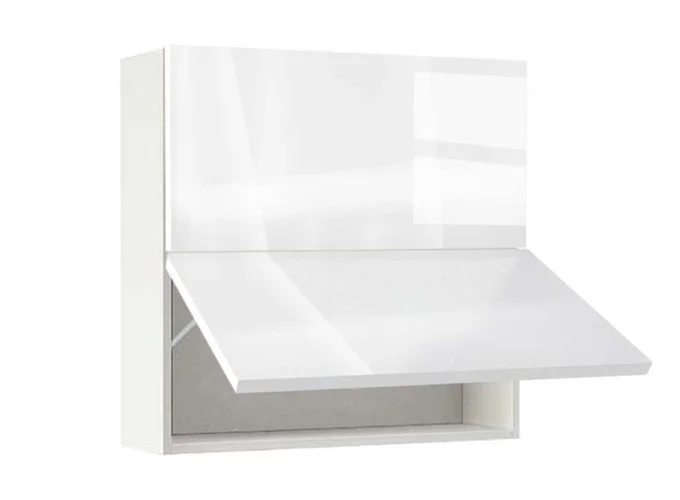 Ντουλάπι Κουζίνας κρεμαστό 80εκ., Νο 80 G Alba Gloss, κωδ.1219922686 , Genomax