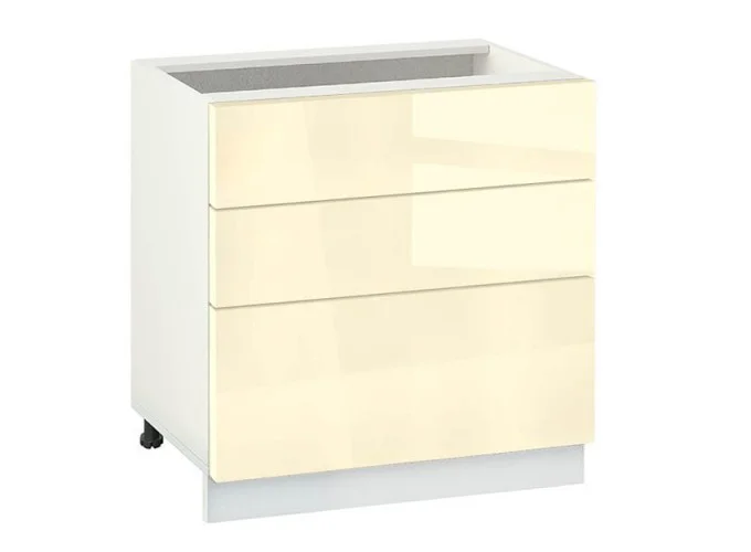 Ντουλάπι Κουζίνας επιδαπέδιο 80εκ., Νο 803  Ivory, κωδ. 1229920585, Genomax 