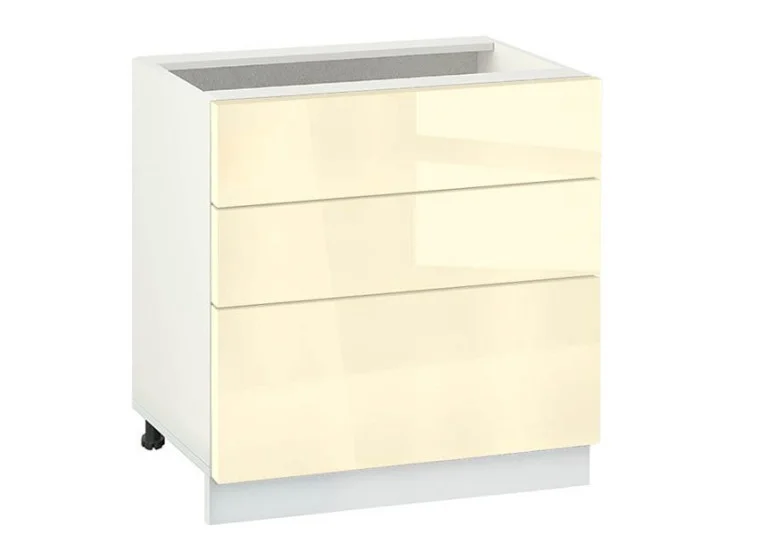Ντουλάπι Κουζίνας επιδαπέδιο 80εκ., Νο 803  Ivory, κωδ. 1229920585, Genomax 