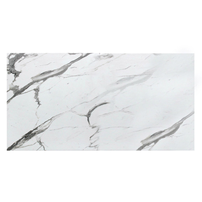 Πάγκος Τοίχου, 40 - 365x60x8, Εφέ granit λευκό, Genomax