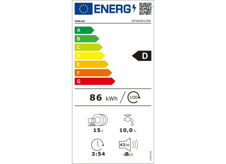 Πλυντήριο Πιάτων Ελεύθερο, DFX60W129S, 60x60x85εκ., Finlux Πλυντήριο Πιάτων Ελεύθερο, DFX60W129S, 60x60x85εκ., Finlux