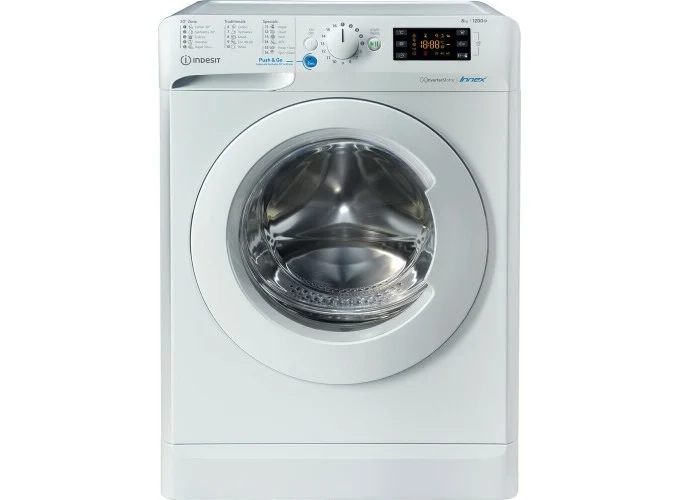 Πλυντήριο ρούχων, BWE 81284X W EE N, Indesit