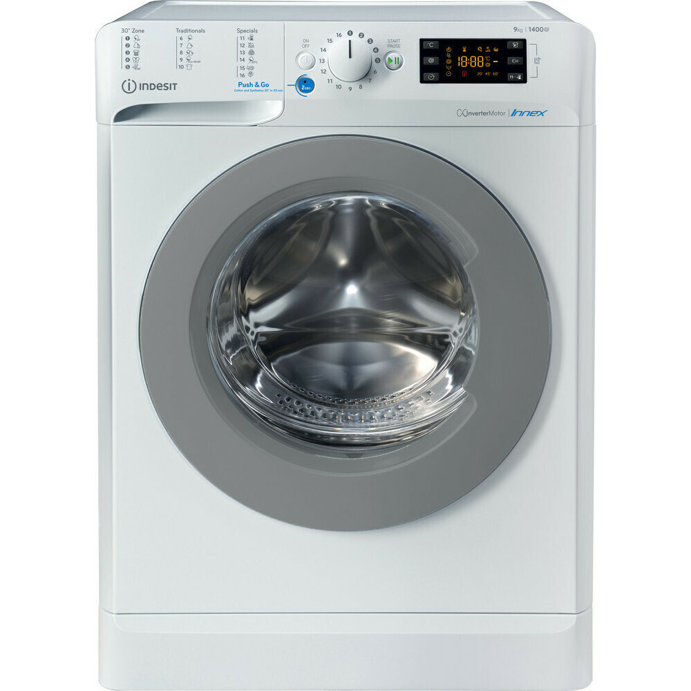 Πλυντήριο ρούχων, BWE 91484X WS EU N, Indesit | All4home Πλυντήριο ρούχων, BWE 91484X WS EU N, Indesit