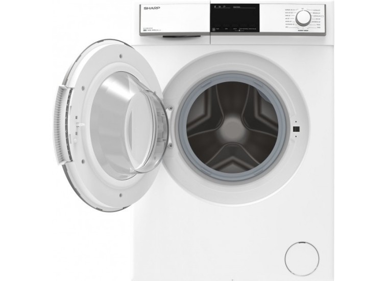 Πλυντήριο Ρούχων 8kg Α+++, ES-HFB8143W3, Sharp Πλυντήριο Ρούχων 8kg Α+++, ES-HFB8143W3, Sharp