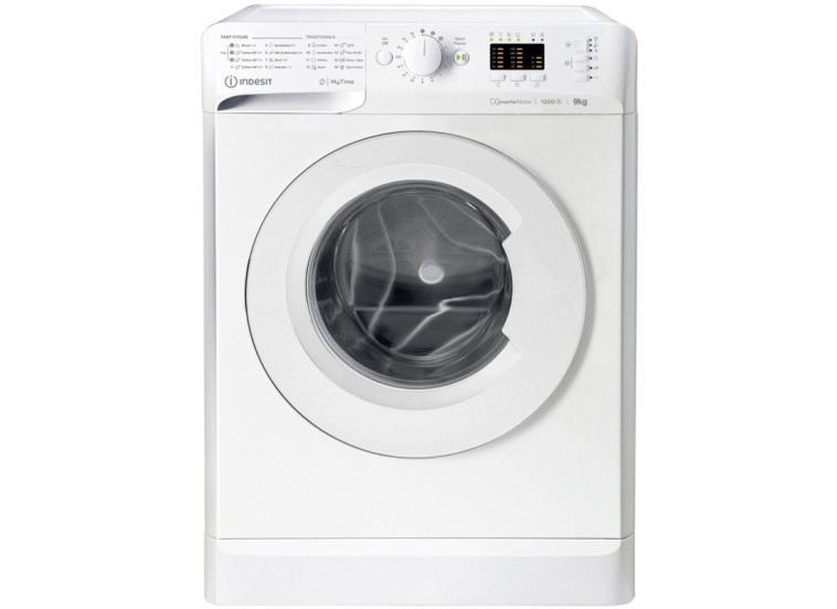 Πλυντήριο ρούχων 9 kg, MTWA 91283 W EE, 1200rpm, D, Indesit | All4home Πλυντήριο ρούχων 9 kg, MTWA 91283 W EE, 1200rpm, D, Indesit