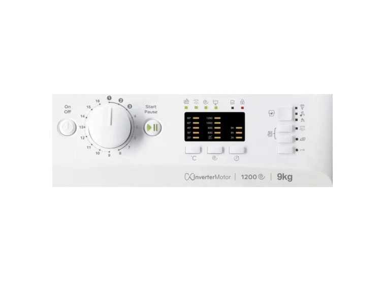 Πλυντήριο ρούχων 9 kg, MTWA 91283 W EE, 1200rpm, D, Indesit | All4home Πλυντήριο ρούχων 9 kg, MTWA 91283 W EE, 1200rpm, D, Indesit