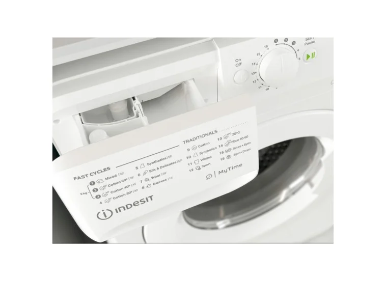 Πλυντήριο ρούχων 9 kg, MTWA 91283 W EE, 1200rpm, D, Indesit | All4home Πλυντήριο ρούχων 9 kg, MTWA 91283 W EE, 1200rpm, D, Indesit