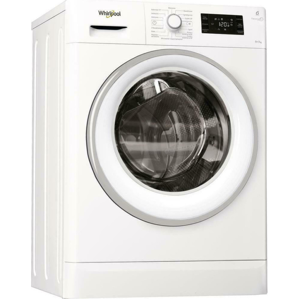 Πλυντήριο Στεγνωτήριο Ρούχων, FWDG 971682E WSV EU N, Whirlpool