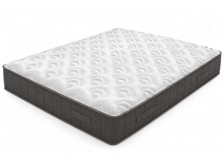 Ανατομικό Στρώμα Foam / Latex Διπλής Όψης Star 82x200x25cm με Ανεξάρτητα Ελατήρια Silk