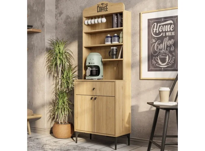 Έπιπλο Coffe Bar, Siesta 5202, 176x35x69 ,All4home