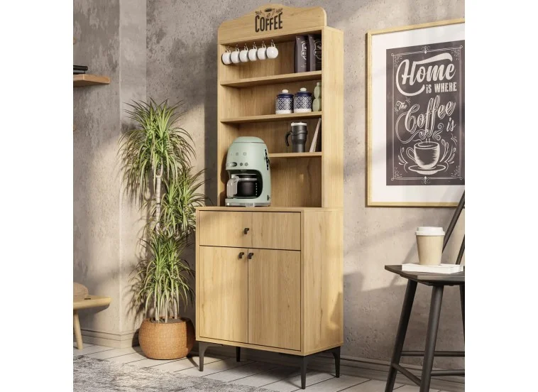 Έπιπλο Coffe Bar, Siesta 5202, 176x35x69 ,All4home