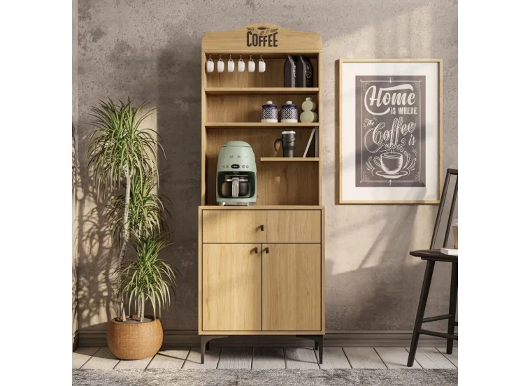 Έπιπλο Coffe Bar, Siesta 5202, 176x35x69 ,All4home