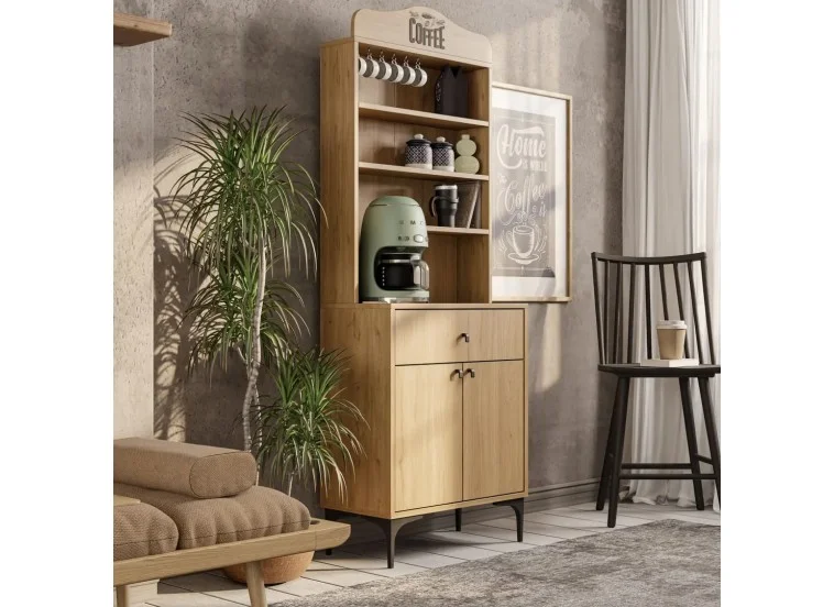 Έπιπλο Coffe Bar, Siesta 5202, 176x35x69 ,All4home