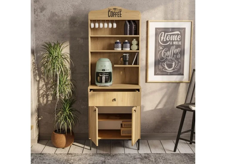 Έπιπλο Coffe Bar, Siesta 5202, 176x35x69 ,All4home