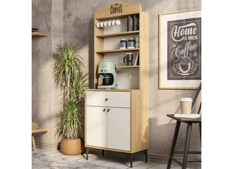 Έπιπλο Coffe Bar, Siesta 5204, 176x35x69 ,All4home