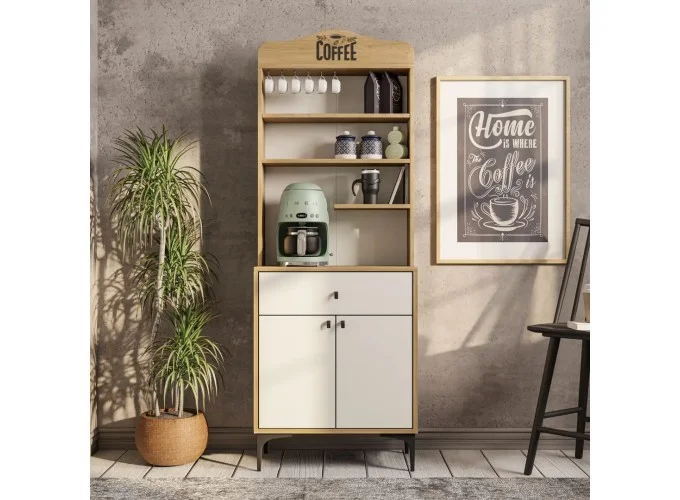 Έπιπλο Coffe Bar, Siesta 5204, 176x35x69 ,All4home