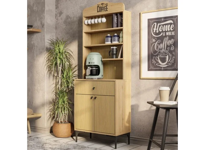 Έπιπλο Coffe Bar, Siesta 5206, 176x35x69 ,All4home