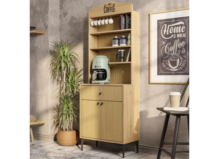 Έπιπλο Coffe Bar, Siesta 5206, 176x35x69 ,All4home