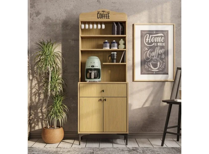 Έπιπλο Coffe Bar, Siesta 5206, 176x35x69 ,All4home