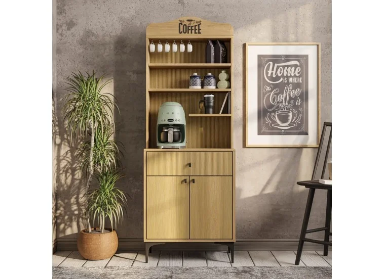 Έπιπλο Coffe Bar, Siesta 5206, 176x35x69 ,All4home
