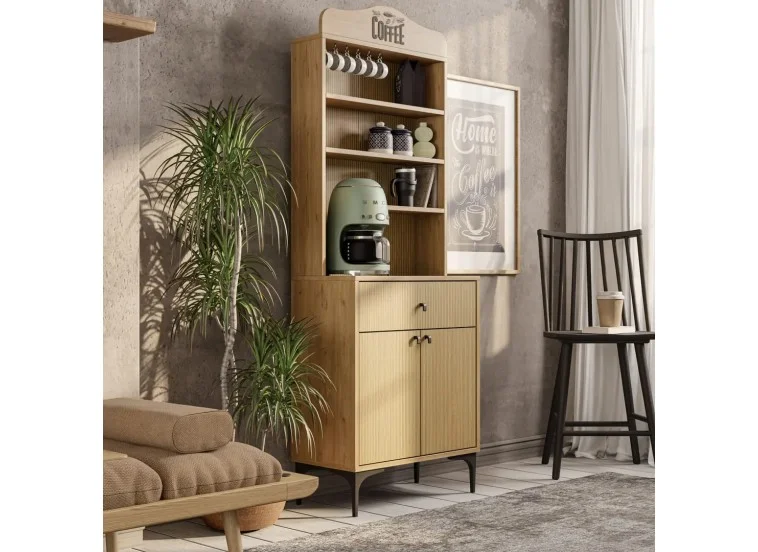 Έπιπλο Coffe Bar, Siesta 5206, 176x35x69 ,All4home