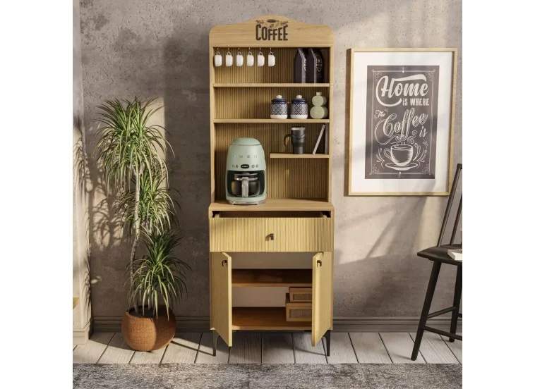 Έπιπλο Coffe Bar, Siesta 5206, 176x35x69 ,All4home