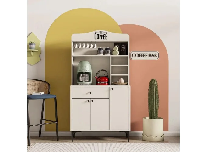 Έπιπλο Coffe Bar, Siesta 5220, 156x35x90 ,All4home