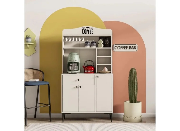 Έπιπλο Coffe Bar, Siesta 5220, 156x35x90 ,All4home