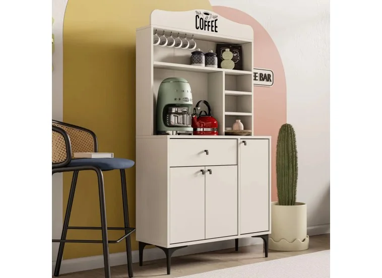 Έπιπλο Coffe Bar, Siesta 5220, 156x35x90 ,All4home