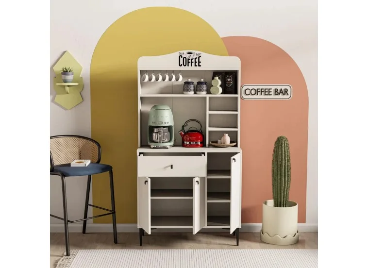 Έπιπλο Coffe Bar, Siesta 5220, 156x35x90 ,All4home