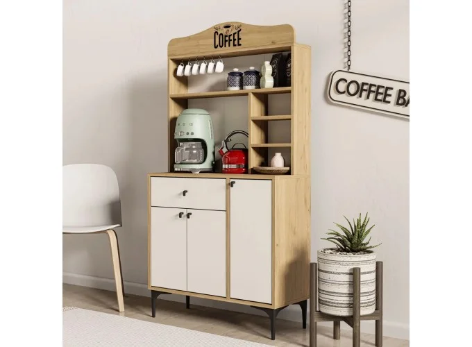 Έπιπλο Coffe Bar, Siesta 5224, 156x35x90 ,All4home