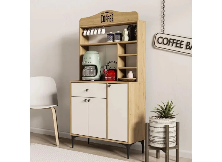 Έπιπλο Coffe Bar, Siesta 5224, 156x35x90 ,All4home
