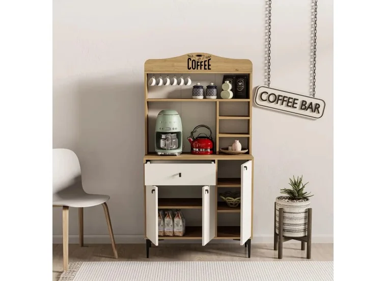 Έπιπλο Coffe Bar, Siesta 5224, 156x35x90 ,All4home