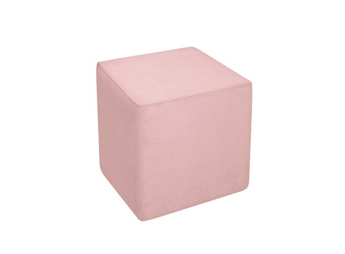 Σκαμπό Zaro 40/40/40 εκ, Ροζ 1219922704,Genomax