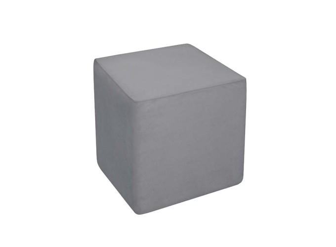 Σκαμπό Zaro 40/40/40 εκ, Γκρι 1219922700,Genomax