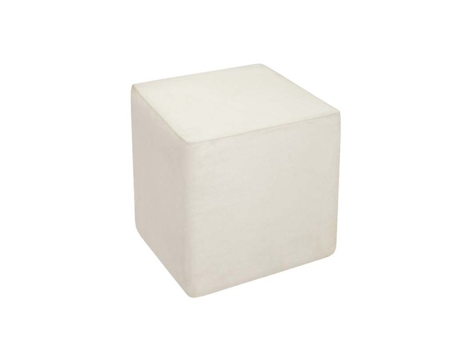 Σκαμπό Zaro 40/40/40 εκ, Λευκό 1219922702,Genomax