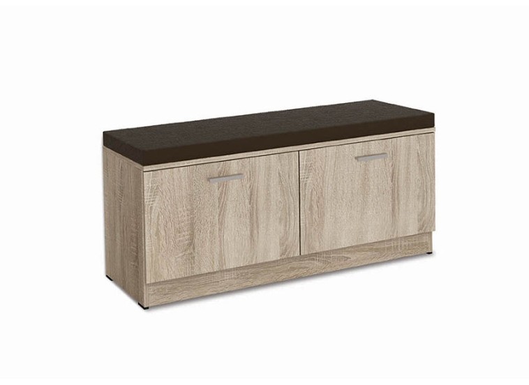Παπουτσοθήκη/Σκαμπό Reni Σόνομα, 110x36x45, Genomax Παπουτσοθήκη/Σκαμπό Reni Σόνομα, 110x36x45, Genomax